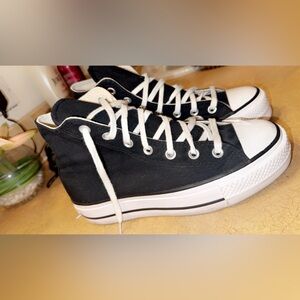 Converse black  High-Tops